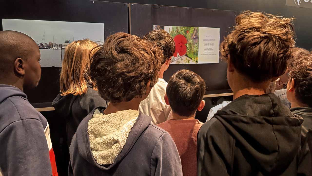 Visites de l&rsquo;exposition « J’ai un plan ! n°3 » avec les enfants de l&rsquo;école Dupaty